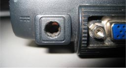 Broken Laptop DC Power Jack (Needs replacement)